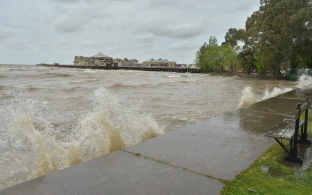 Alerta por fuerte crecida del Río de la Plata: se esperan inundaciones en zonas bajas