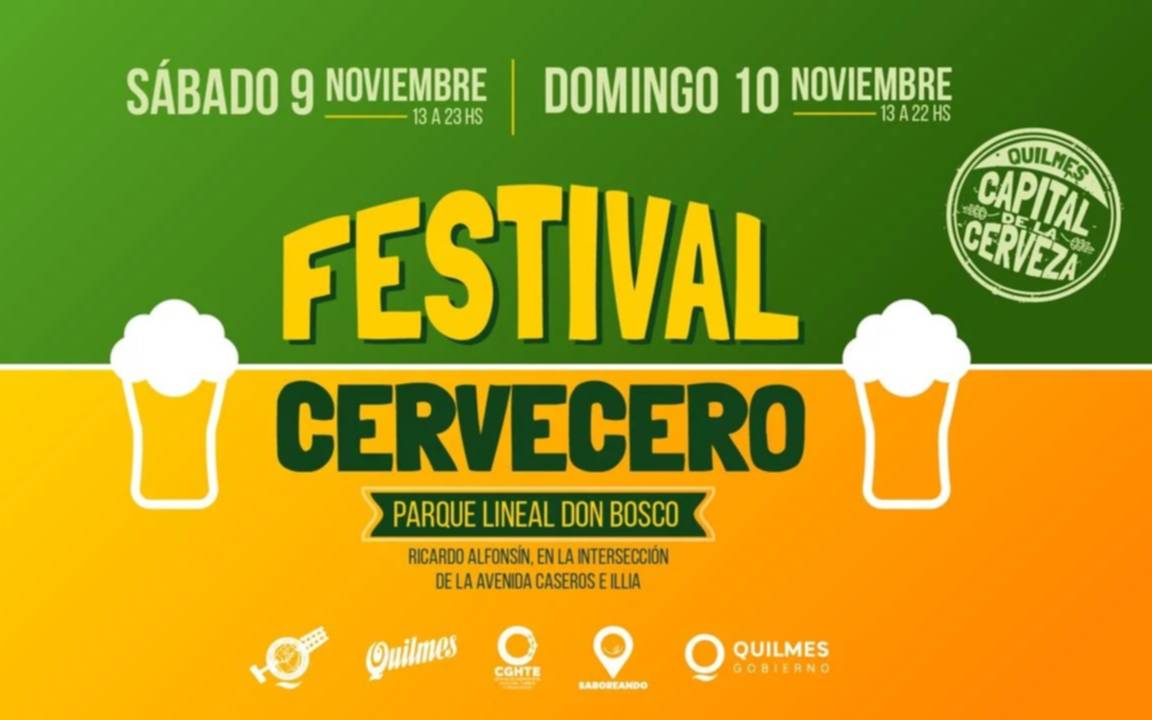  Festival Cervecero en el Parque Lineal