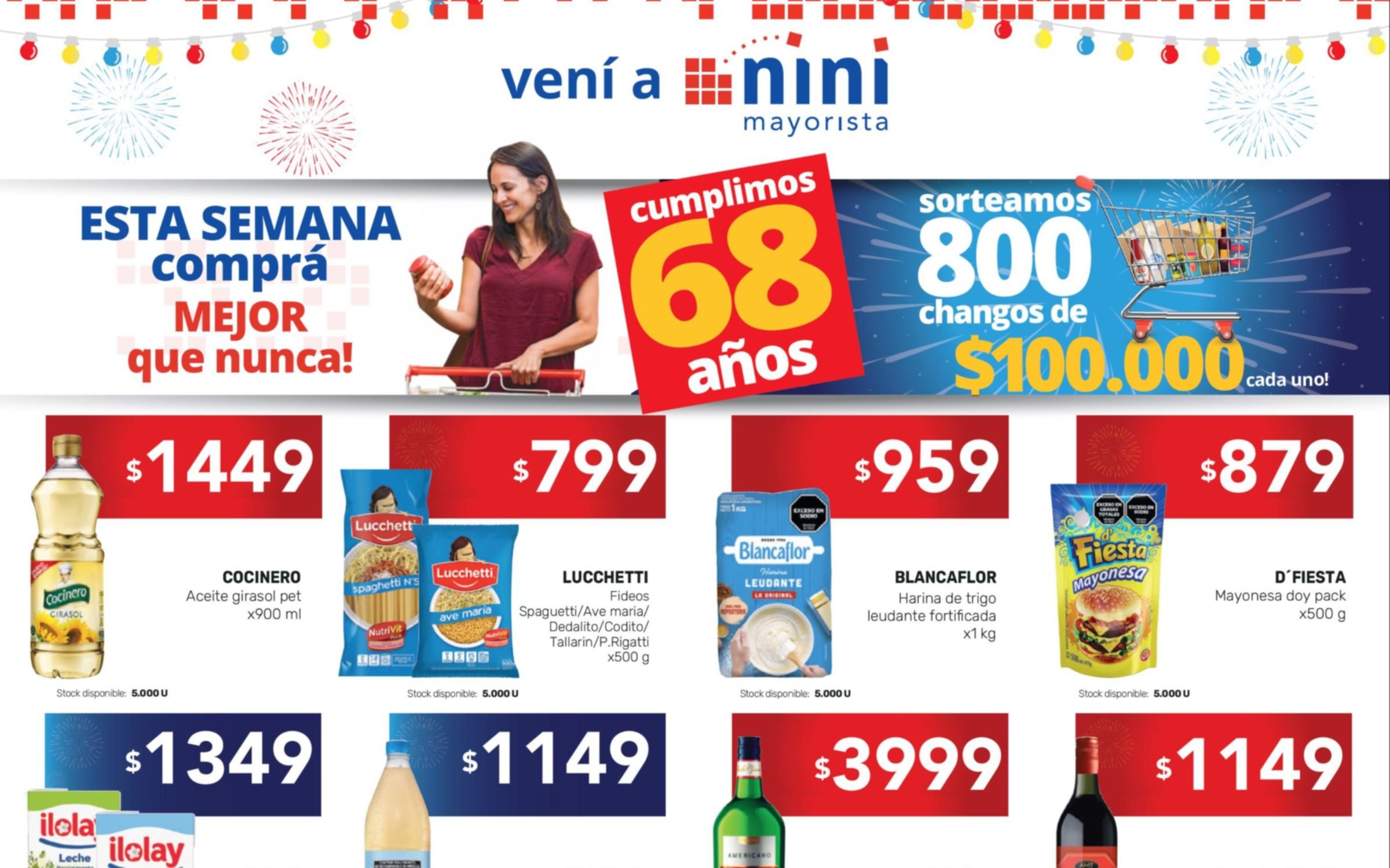 ¡Ahorros a lo grande en Nini! Dos días con 25% de reintegro con Cuenta DNI