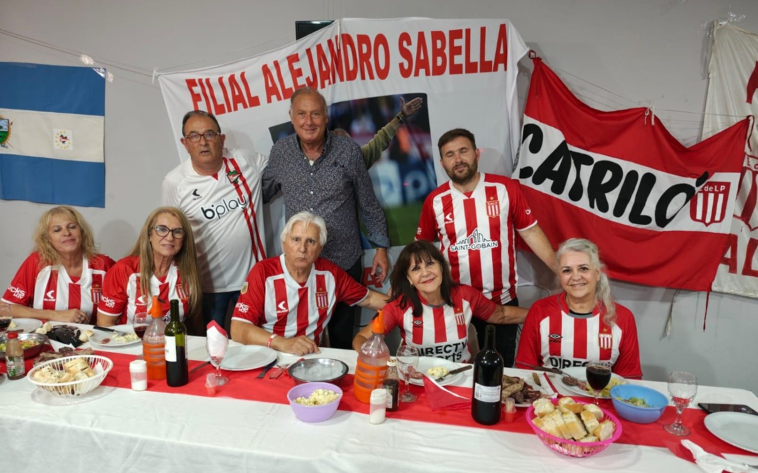 La filial "Alejandro Sabella" de La Pampa, celebró su 10mo aniversario