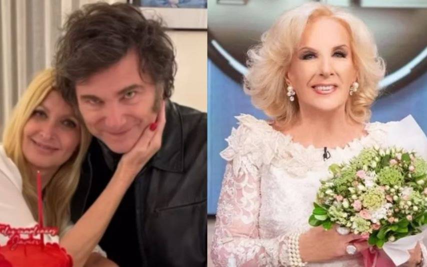 Mirtha Legrand se disculpó públicamente con Javier Milei y Yuyito González