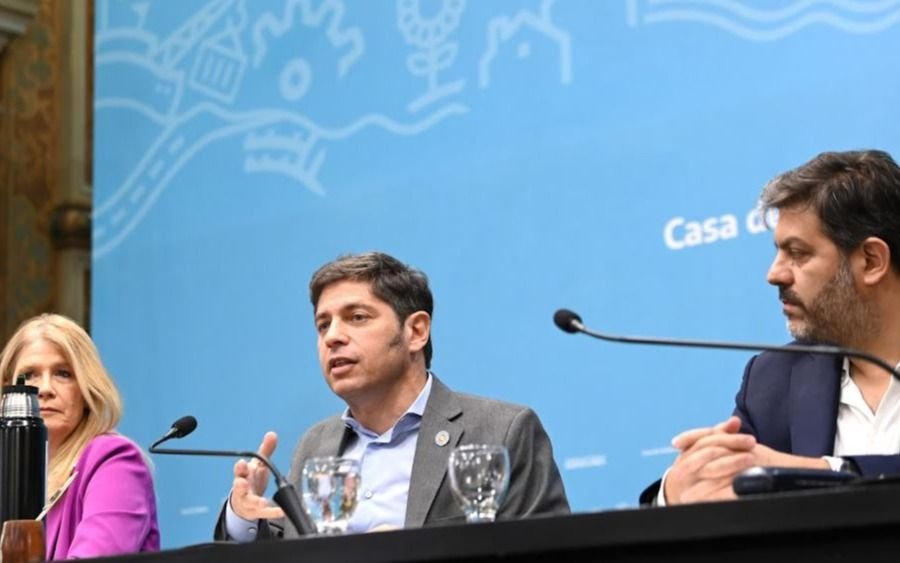 Kicillof reiteró el pedido a Nación el traspaso de la obra del Canal Magdalena y habló de "negociado" en la Hidrovía
