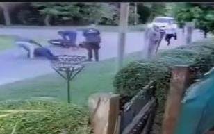 Era perseguido por la Policía y se dio a la fuga tras arrollar a un motociclista