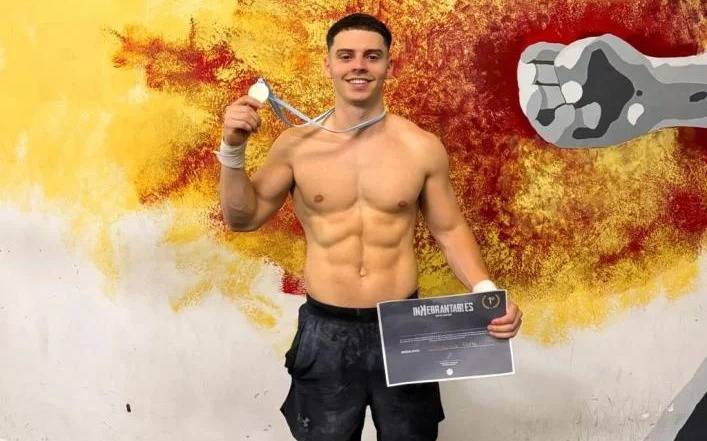 Quilmeño bicampeón nacional de calistenia y rumbo al Mundial