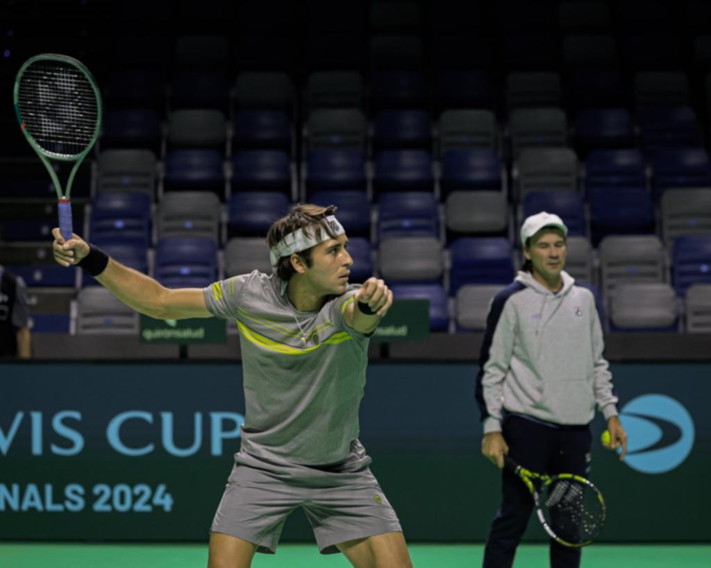 Copa Davis: la ilusión argentina se instaló en Málaga