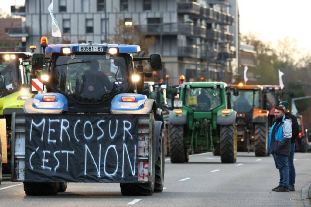 Francia: protestas contra el acuerdo UE-Mercosur