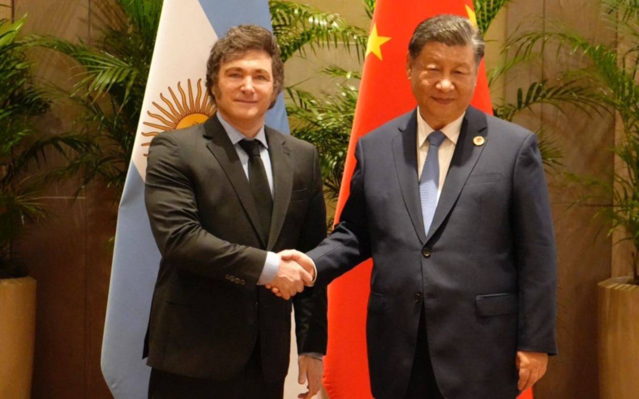 Milei se reunió con Xi Jinping en el marco del G-20