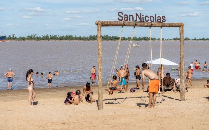 San Nicolás: evalúan la habilitación de las playas de la región 