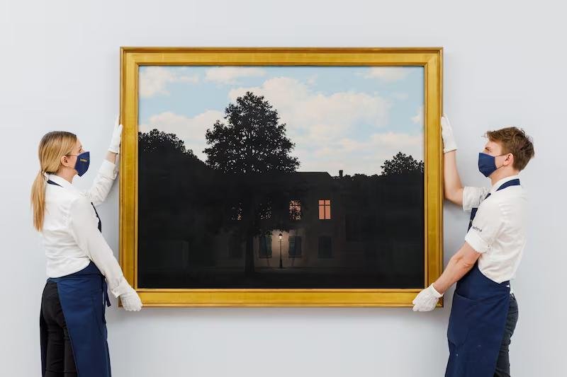 Venden a precio récord una pintura de Magritte