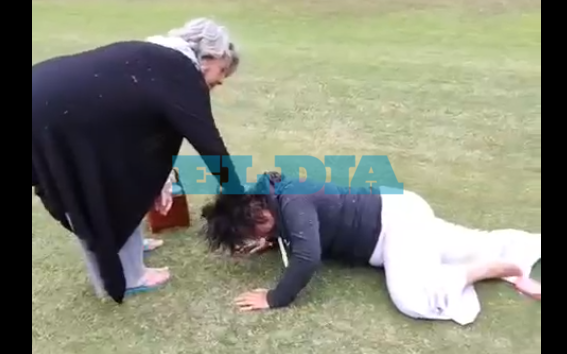 Salvaje ataque a palazos a una platense en un campo de golf de Pinamar: "Vayan a tomar mate al Conurbano"