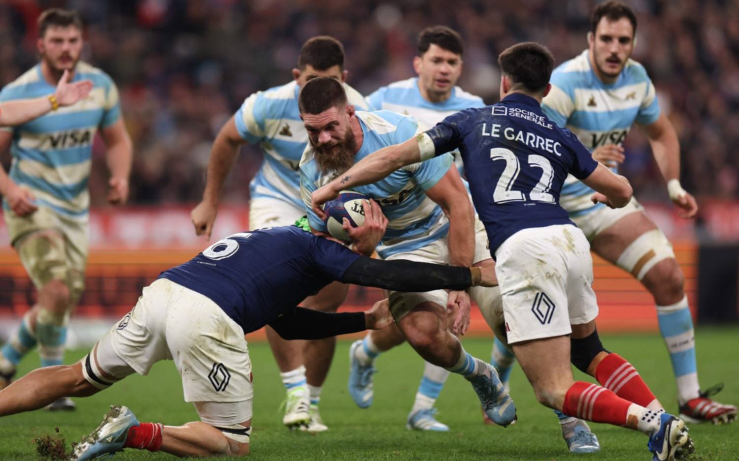 Los Pumas cayeron 37 a 23 ante Francia en el cierre de la gira europea