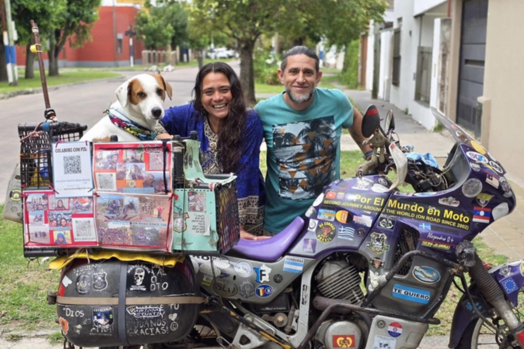 Dieron la vuelta al mundo en moto y ahora viajarán en velero