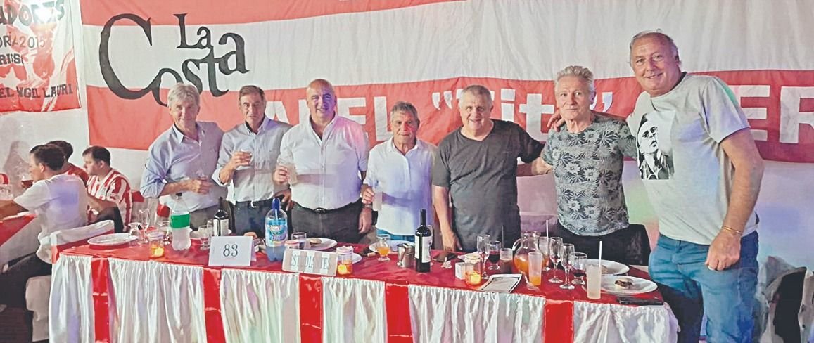 En la Costa el Pincha estuvo de festejo con varios ex jugadores