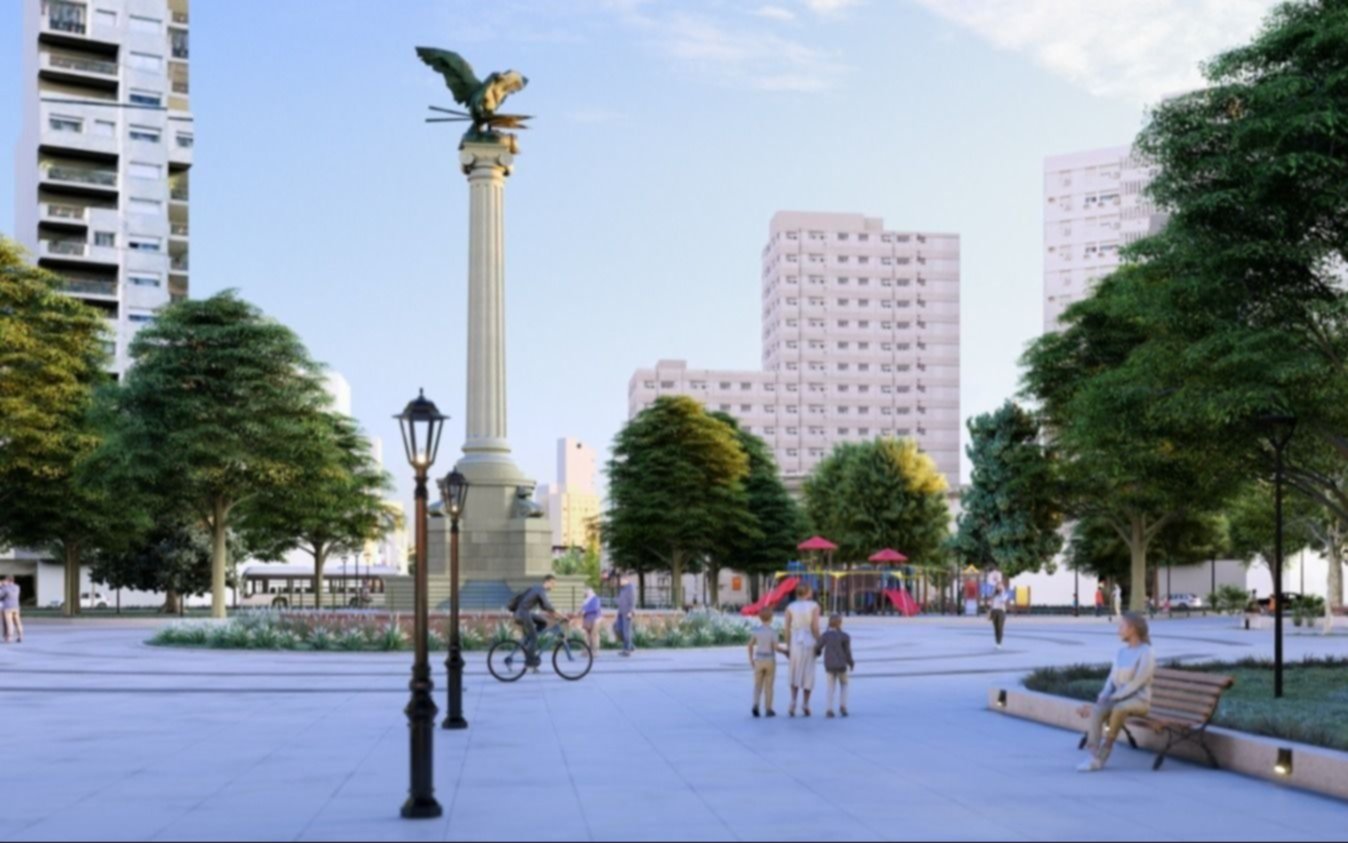 Cómo avanzan las obras en las plazas de La Plata: ya tienen fecha de inauguración