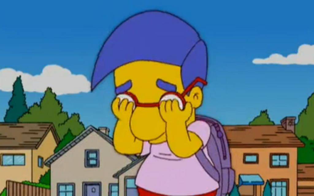 La voz de Milhouse le dice adiós al doblaje tras 35 años en “Los Simpson”