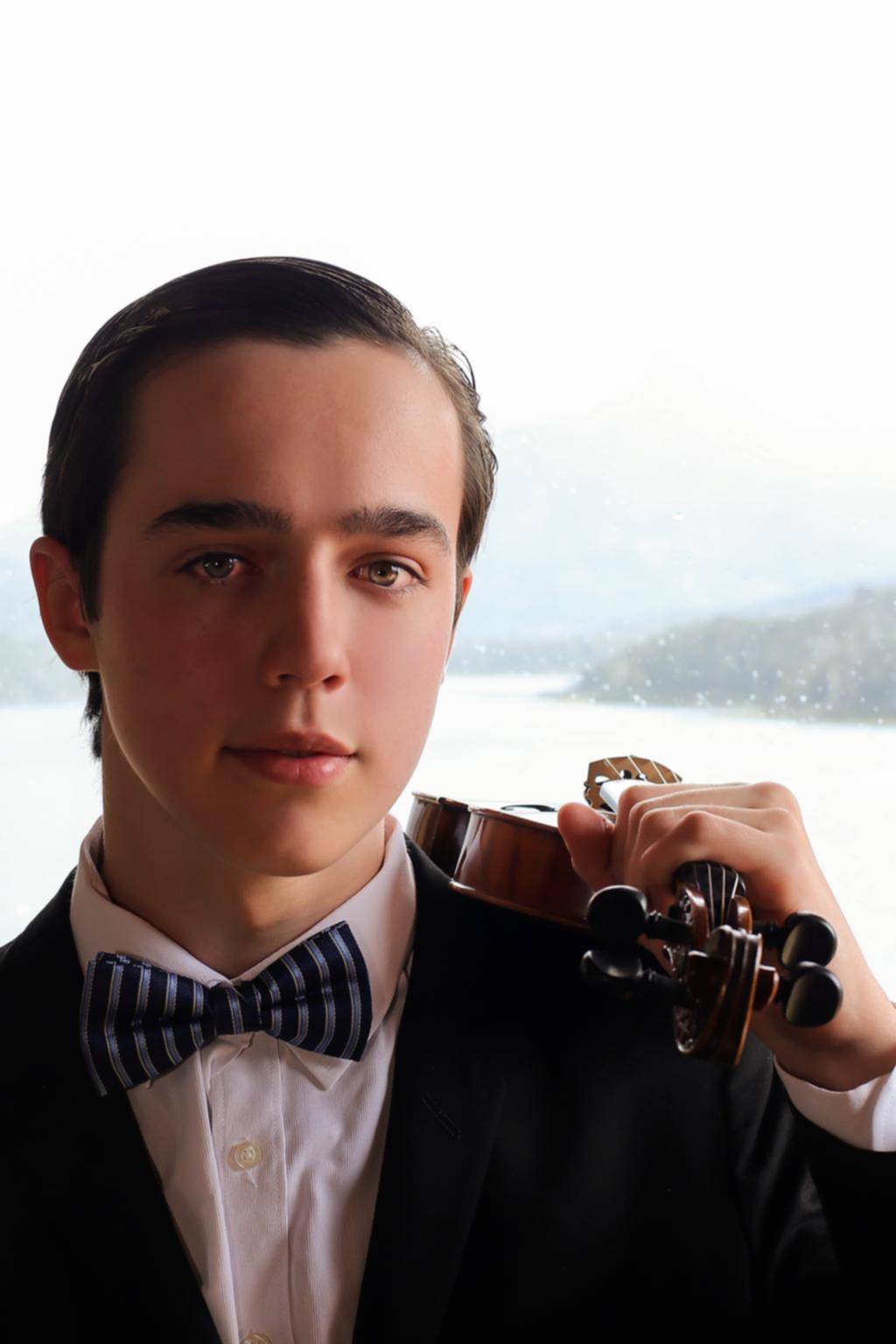 Un violinista de 14 años en el Teatro Argentino