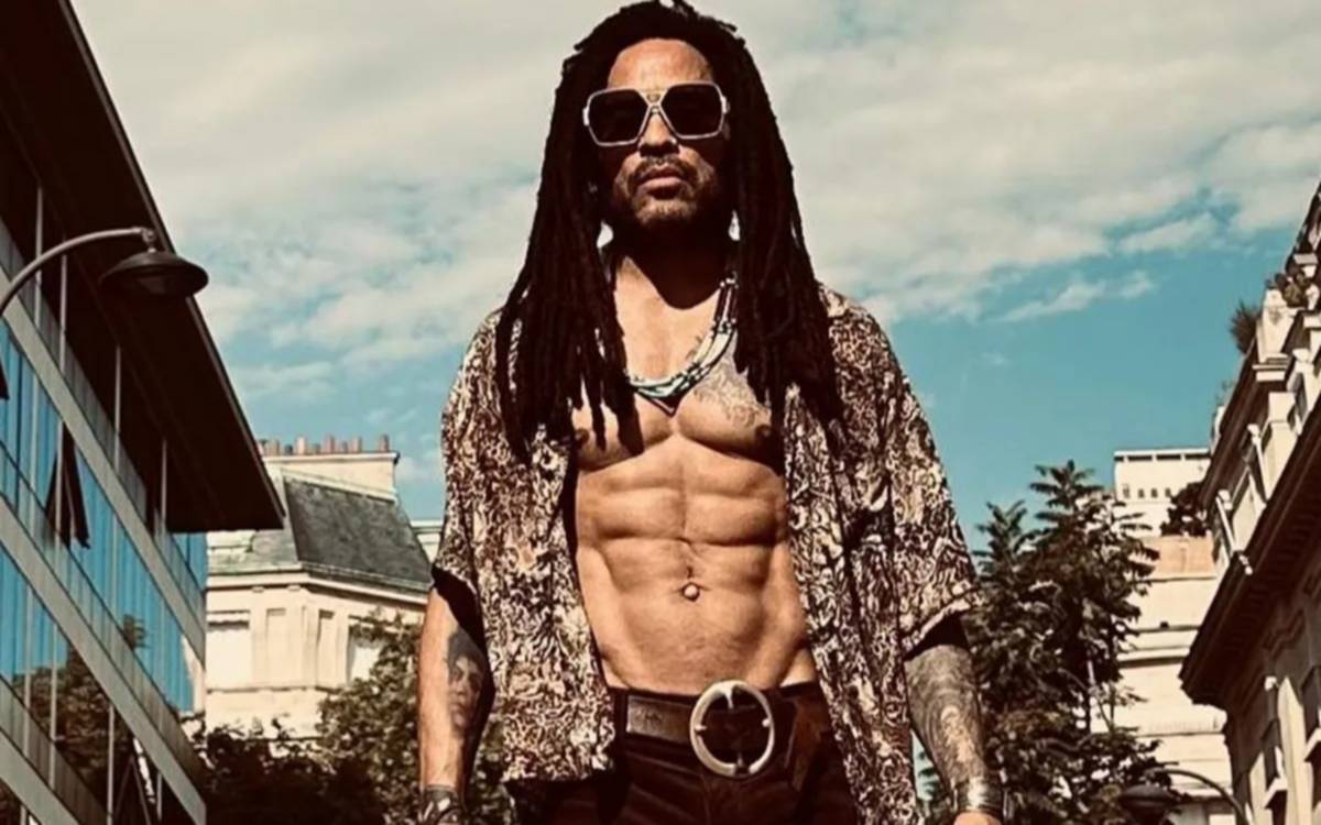 Lenny Kravitz cenó en un restaurante de Chacarita previo a sus shows en Argentina y se fotografió con todos sus fans