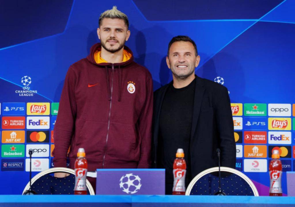 El DT turco apuntó a Wanda: “Icardi perdió mucho por ella”