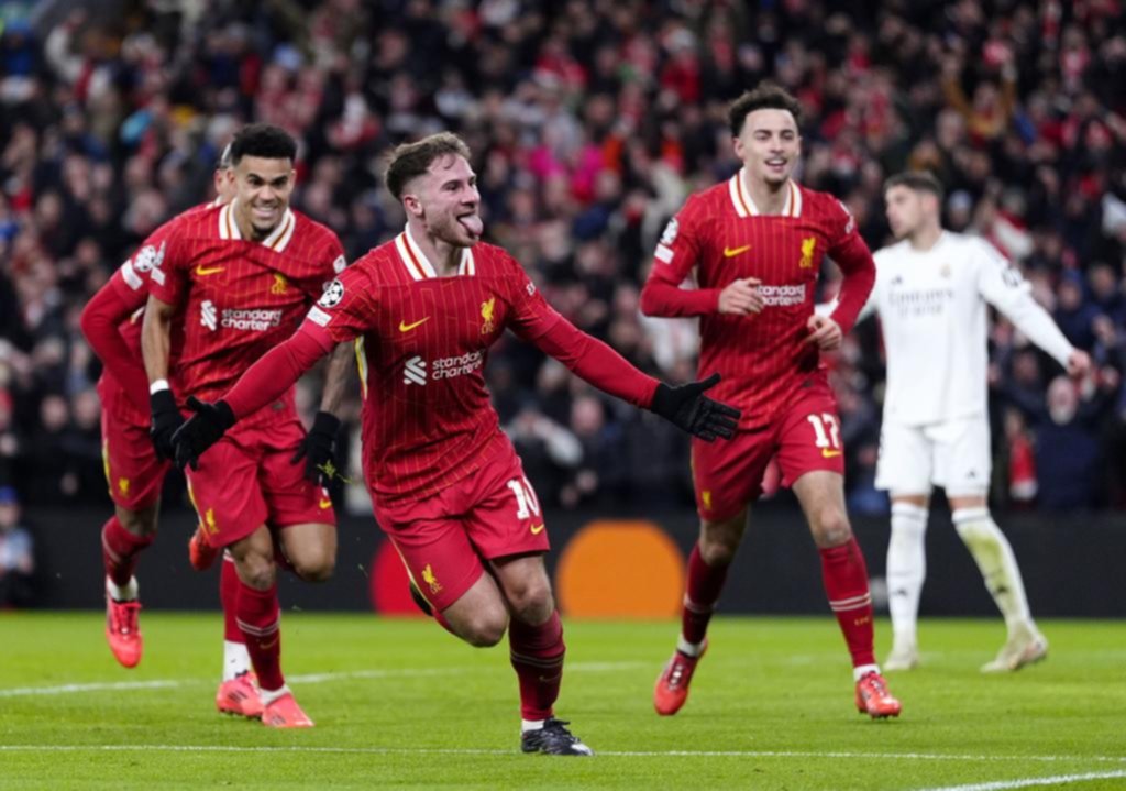 Mac Allister encaminó el triunfo de Liverpool sobre un pobre Madrid