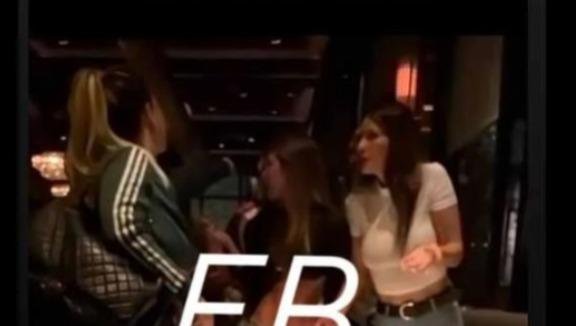 Noche fatal: Wanda, Mauro, L-Gante y La China, juntos