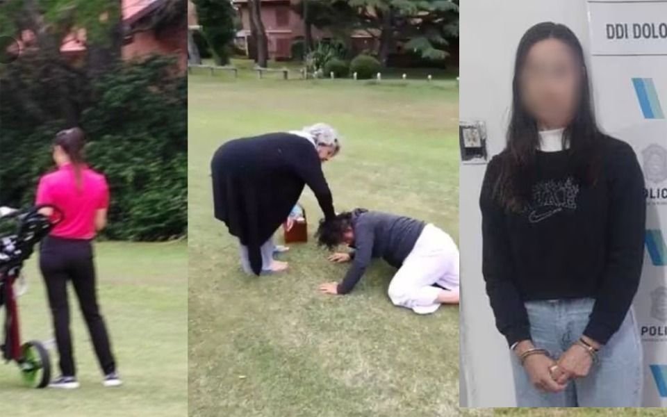 Detuvieron a una de las mujeres que atacaron a palazos a una platense en un campo de golf de Pinamar