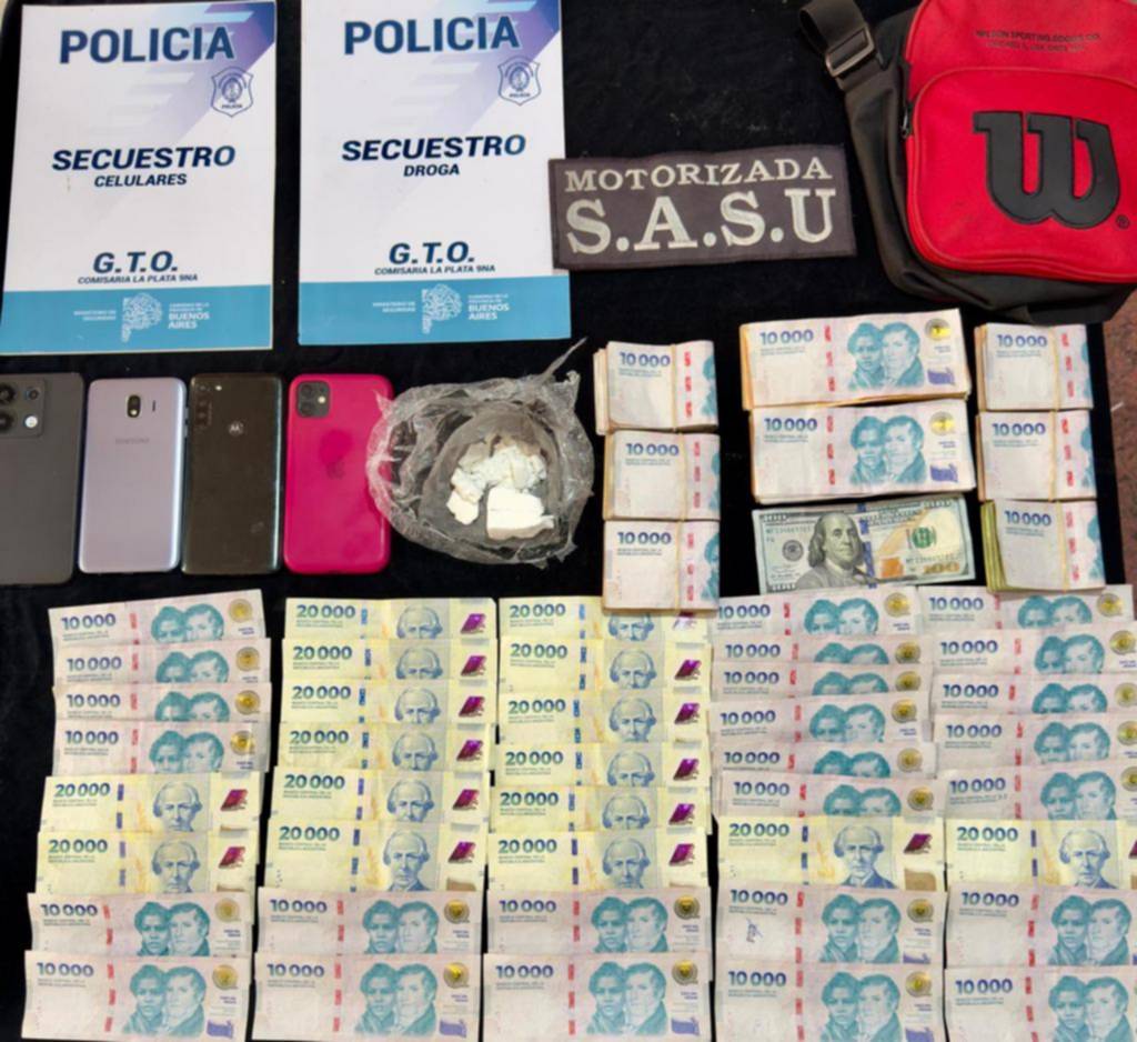 Un barra de Estudiantes detenido en un operativo