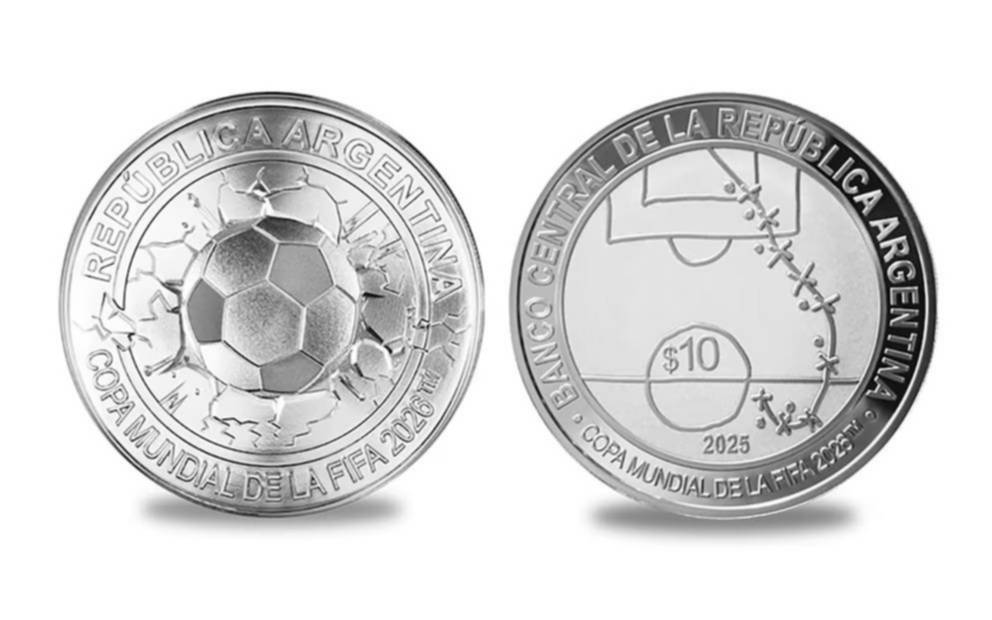 Se agotaron las monedas en homenaje al gol de Maradona que lanzó el Central
