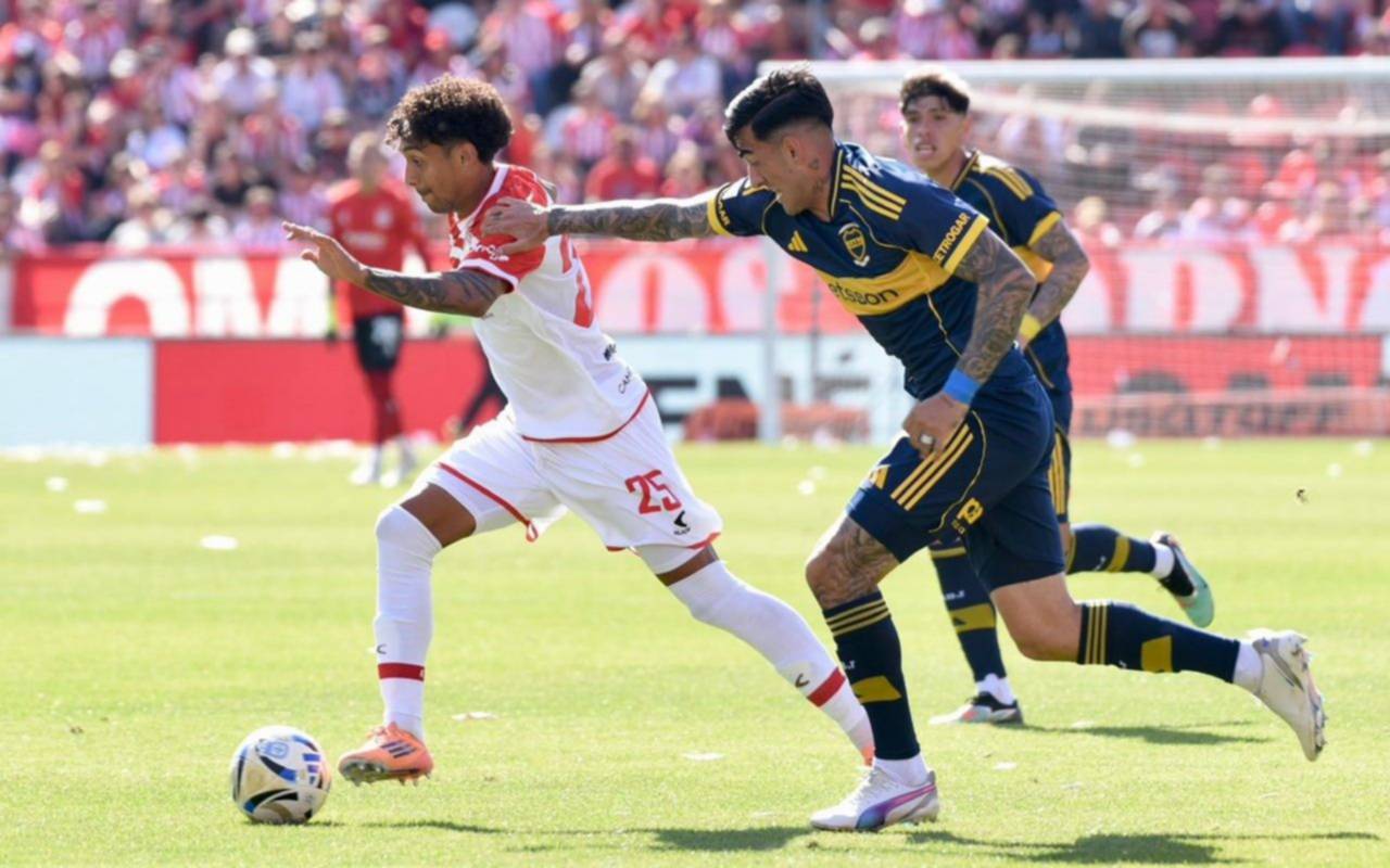 Estudiantes de La Plata vs Boca Juniors.- El Pincha se quedó vacío después del esfuerzo: perdió 2 a 1 con Xeneize y se aleja de la Copa Sudamericana