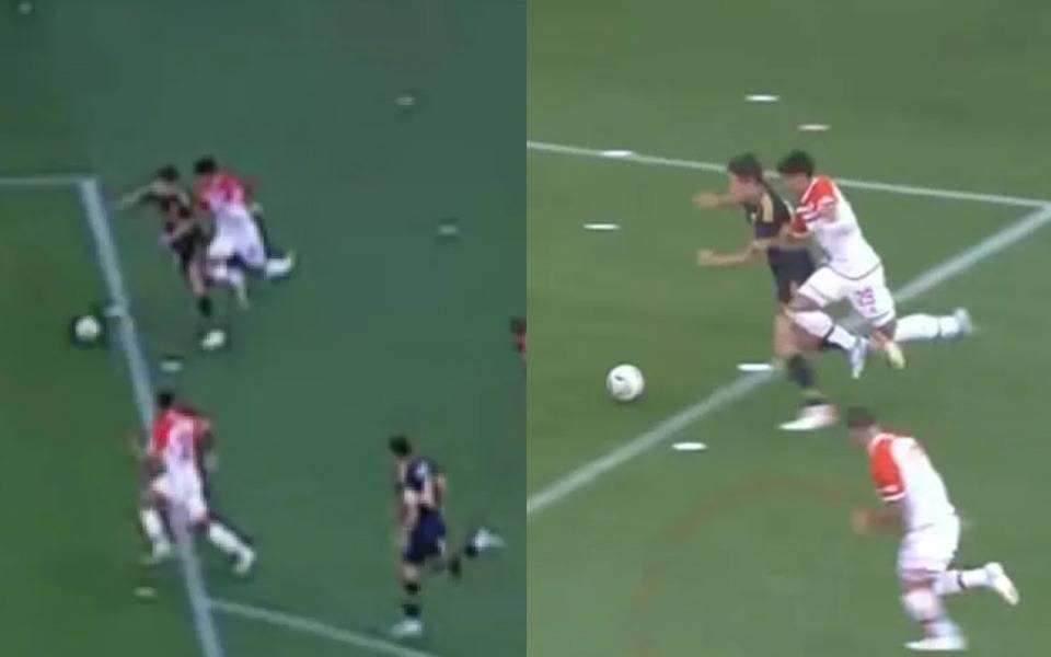 Estudiantes vs Boca.- ¿Fue penal?: el arbitraje de Leandro Rey Hilfer que desató una polémica en el final 