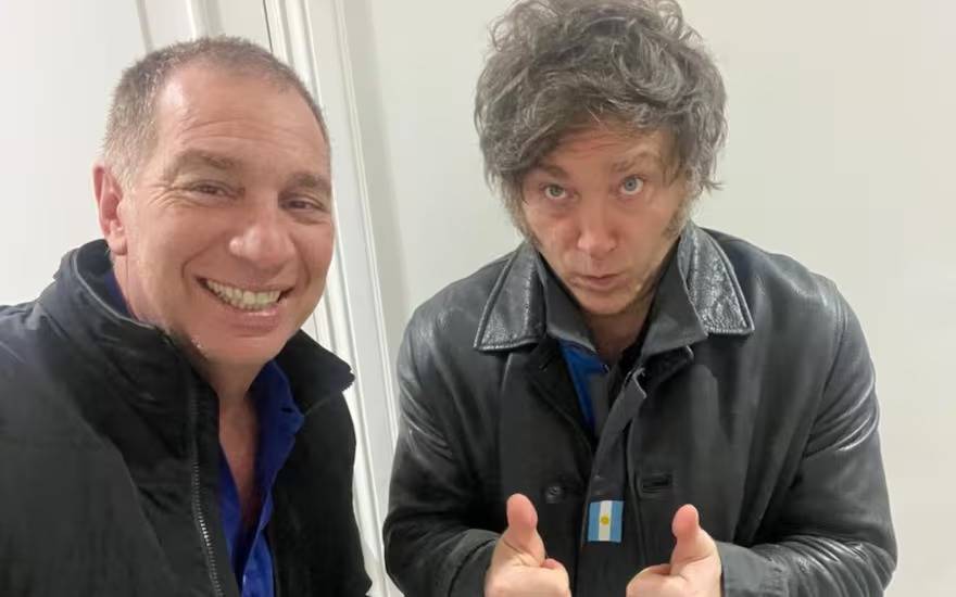 Javier Milei anunció a Diego Santilli como nuevo ministro del Interior en reemplazo de Lisandro Catalán