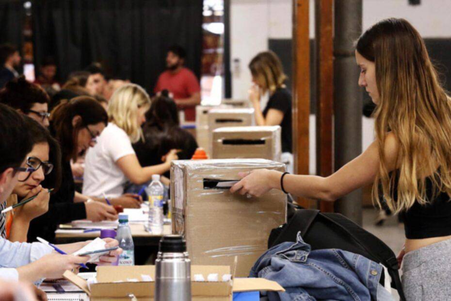 Votan los alumnos de la UNLP: más de 100 listas, debut libertario en varias facultades y foco en Psicología y Medicina