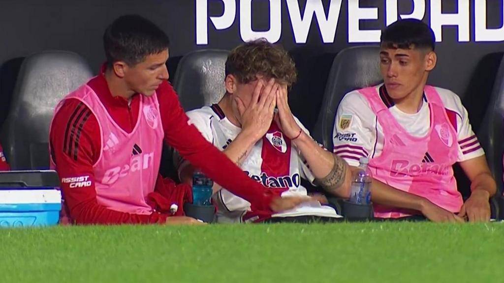 Colidio se desgarró y no jugará el Superclásico