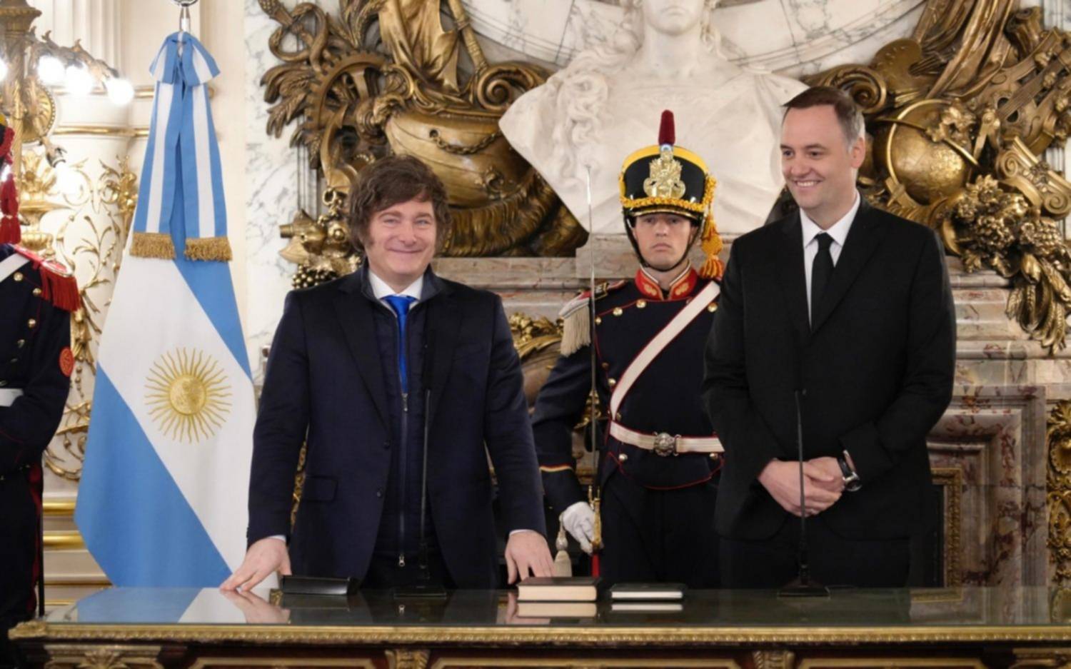 Casa Rosada, acto de juramento