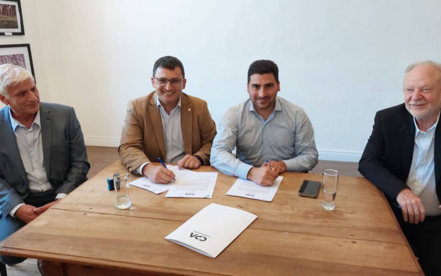 25 de Mayo: el Consejo Profesional de Agrimensura de la Provincia de Buenos Aires firmó un convenio de colaboración con el distrito