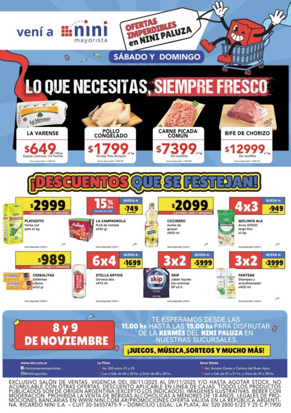 Finde especial en NINI: ofertas, juegos y sorteo en el aniversario