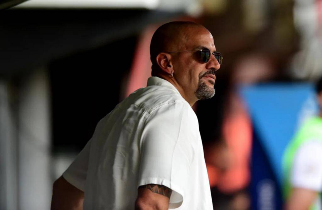 Juan Sebastián Verón volvió a cruzar a la AFA