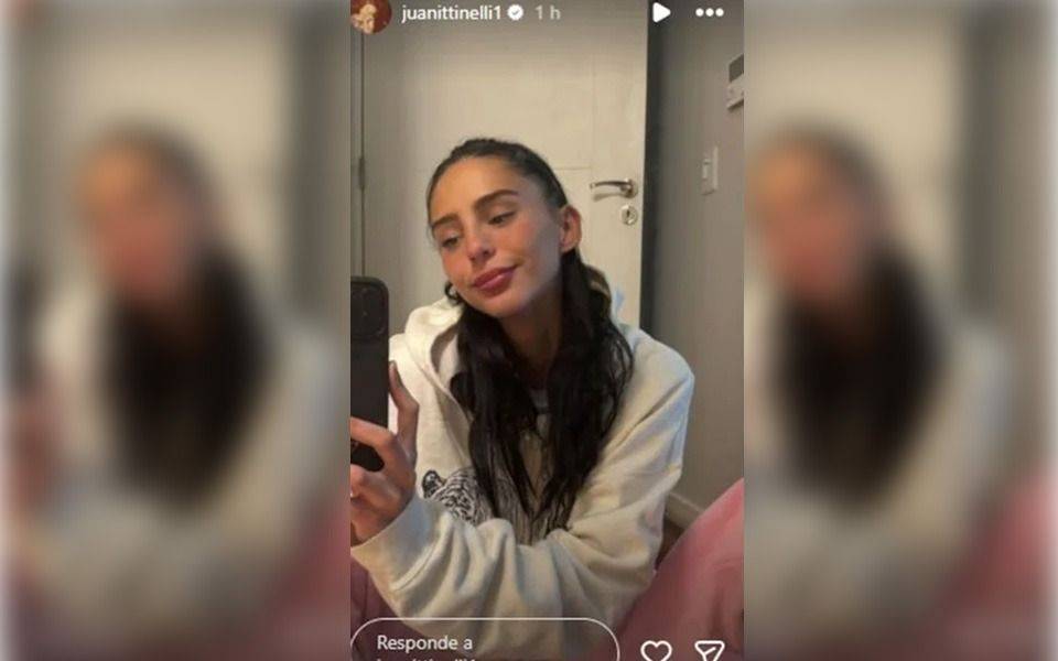 Juanita reapareció luego de que explote el escándalo de Marcelo Tinelli