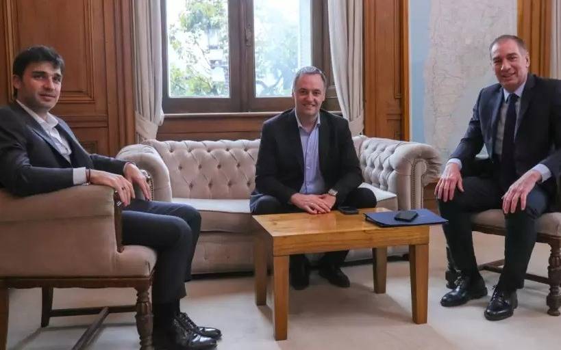 Santilli y le necesidad de un  acercamiento con los gobernadores