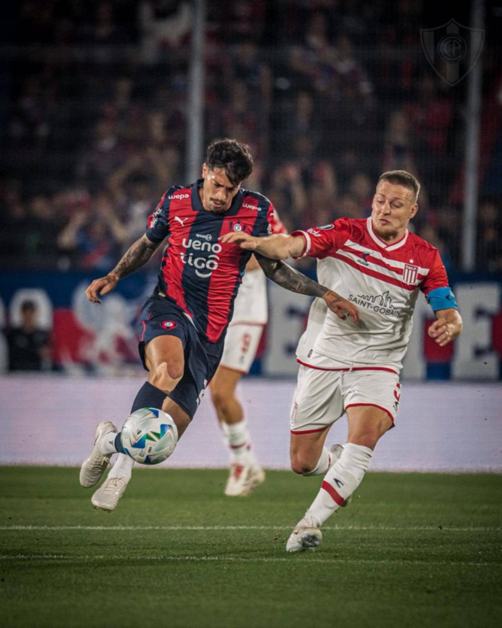 Ascacibar salió en el entretiempo por un golpe