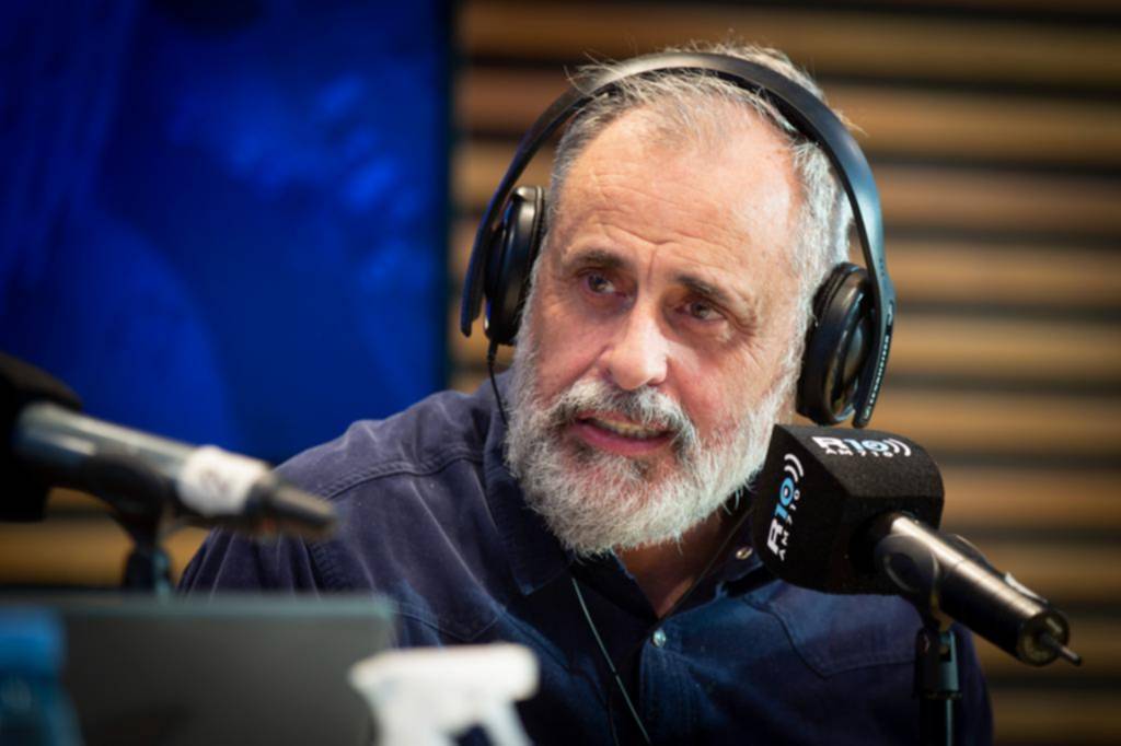 Jorge Rial durante la conducción de Argenzuela