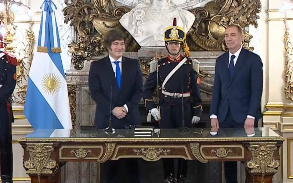 Santilli juró su cargo como ministro del Interior y arranca gira por las provincias