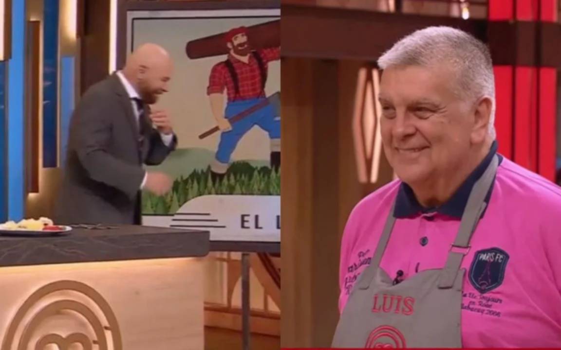 Tenso momento de Germán Martitegui en MasterChef Celebrity: se atragantó con el plato de Luis Ventura
