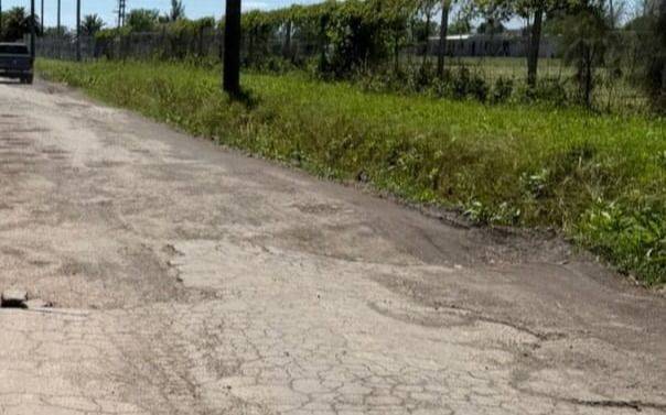 Una calle clave e histórica de Gorina, ¡detonada!: reclaman soluciones 