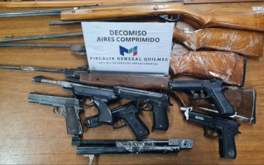 Decomisaron 745 armas en el Departamento Judicial