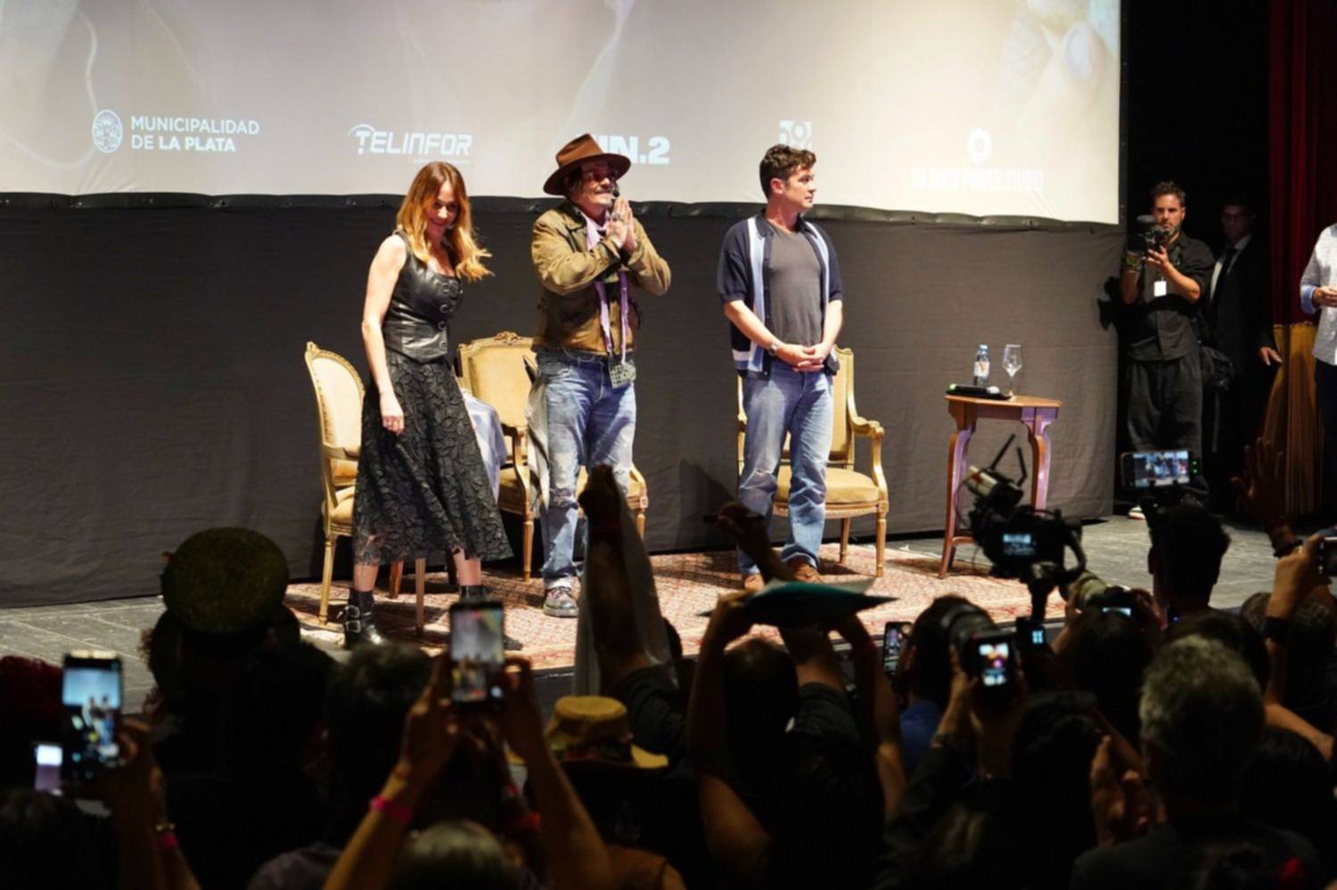 "Johnny Depp se sorprendió muchísimo con el Coliseo Podestá", afirmó Alejo García Pintos