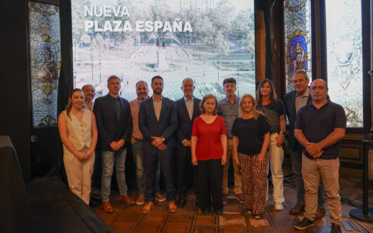 Avanza la puesta en valor de Plaza España