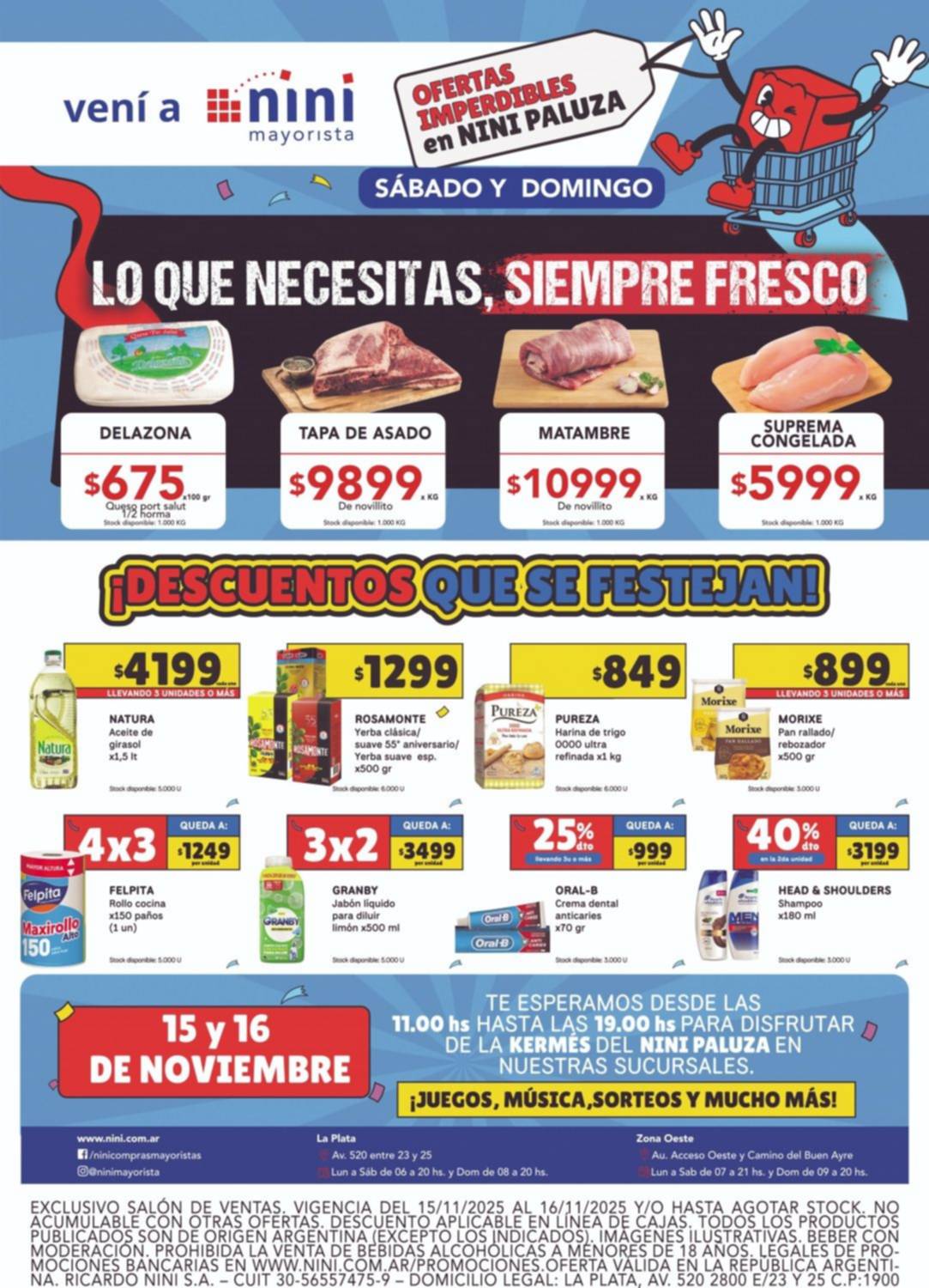 En NINI, ¡esta semana comprá mejor que nunca!