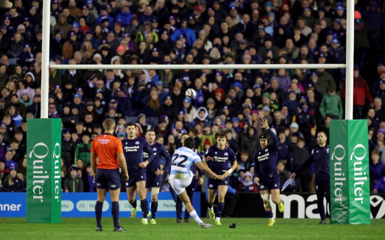 ¡Que remontada!: Los Pumas vencieron a Escocia 33 a 24 en un partidazo