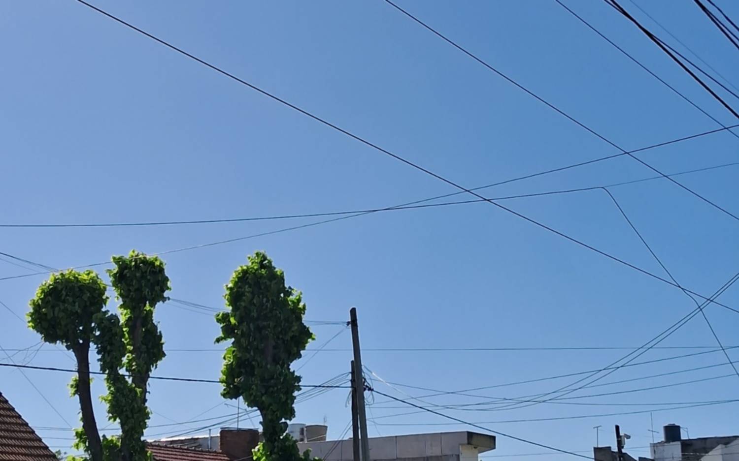 Cielo despejado en Quilmes 