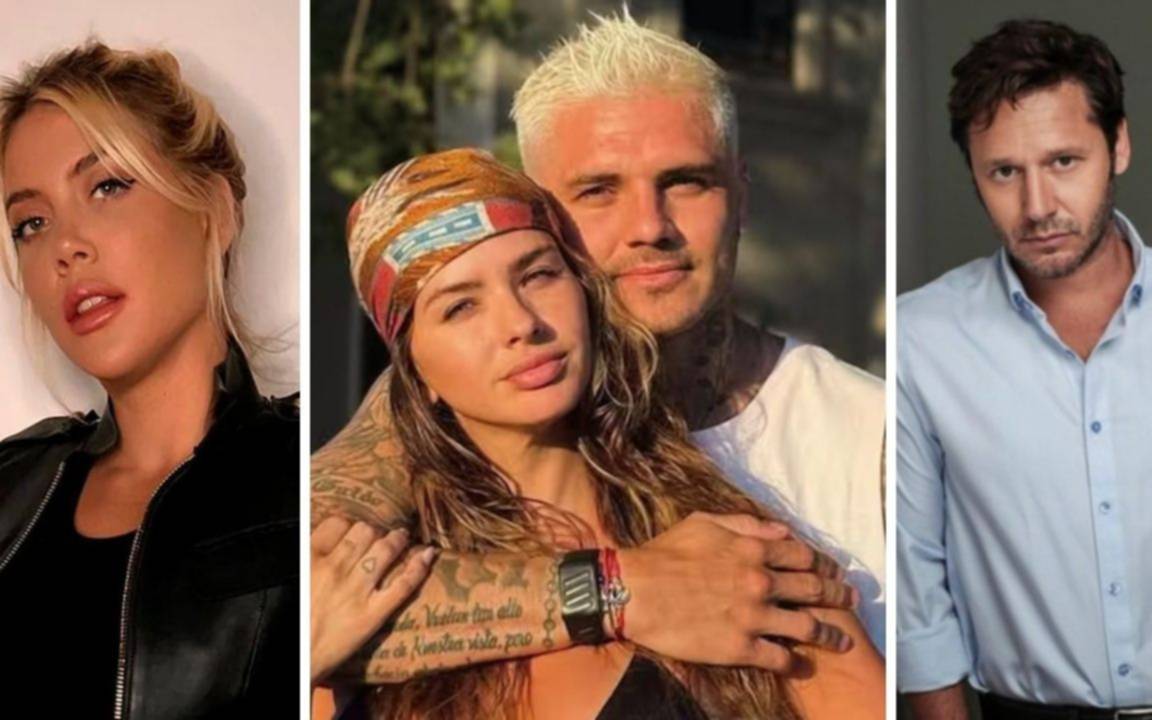 Se supo cuándo Mauro Icardi le mandó  el primer mensajito a La China Suárez: Wanda Nara y Benjamín Vicuña, cornudos